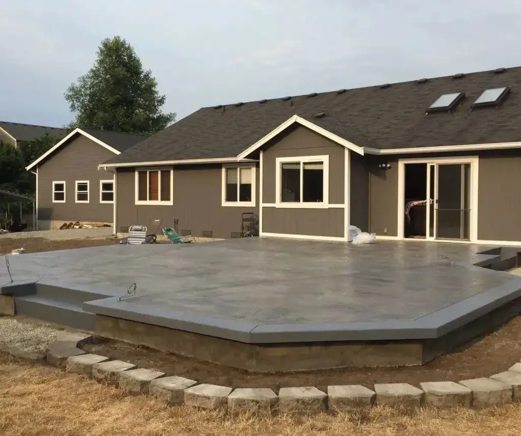 Concrete flatwork project 2
