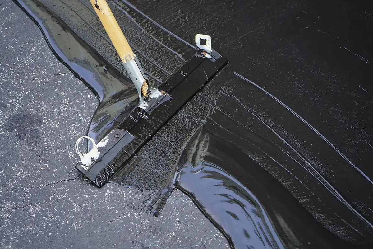 Seal coating project 5