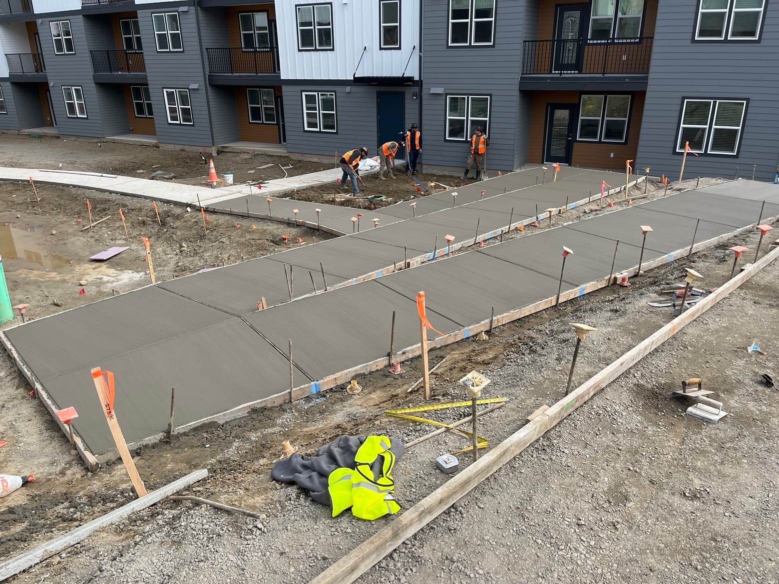 Concrete flatwork project 5