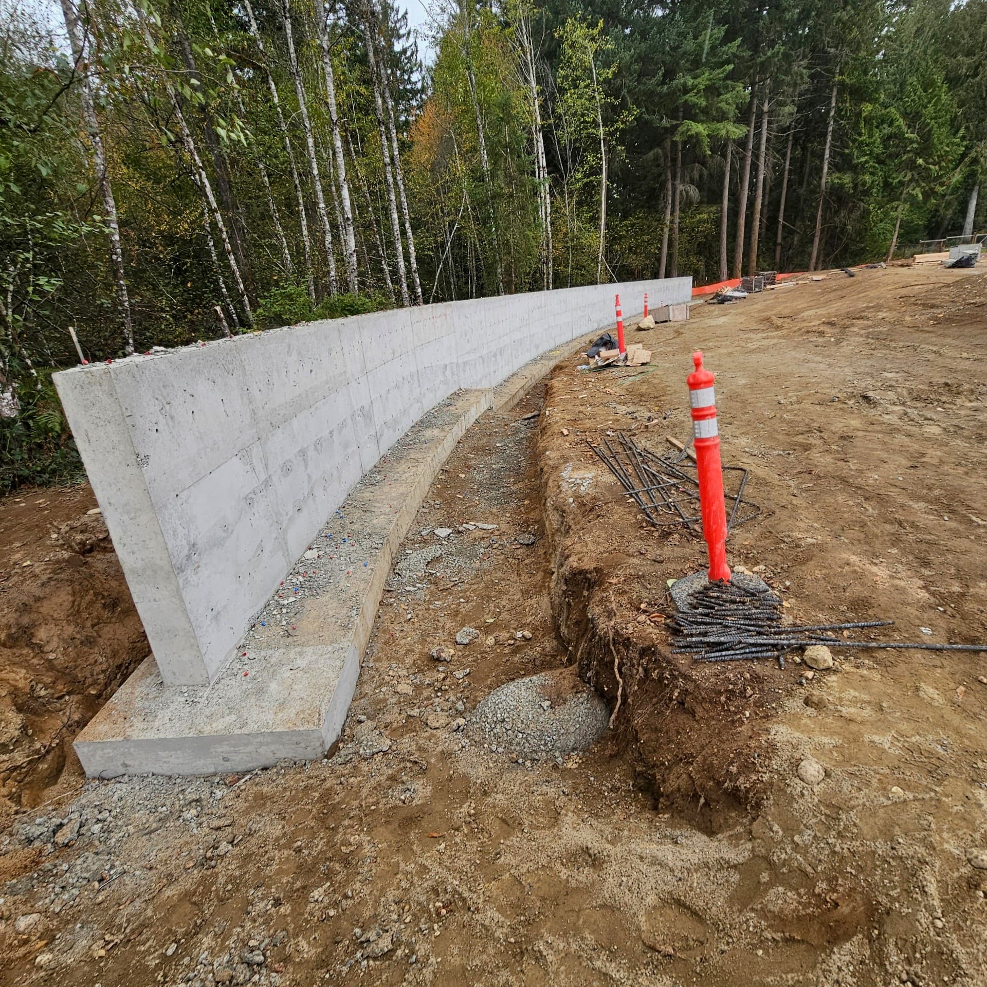 Concrete walls project 7