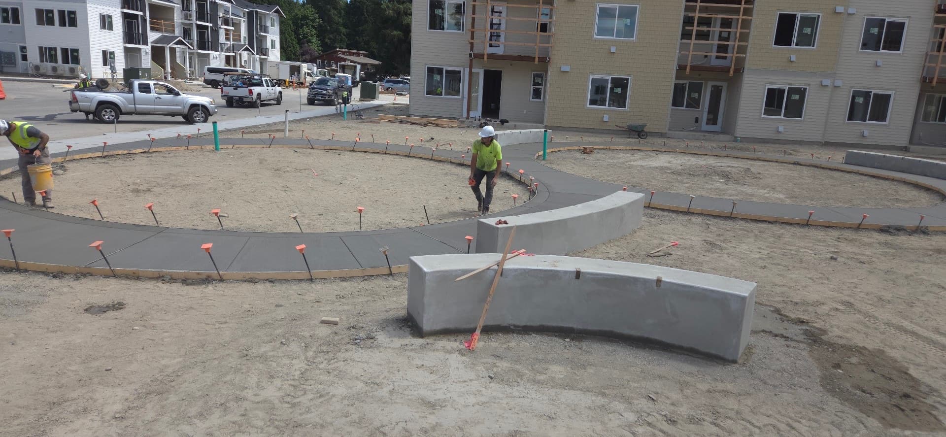 Concrete flatwork project 8