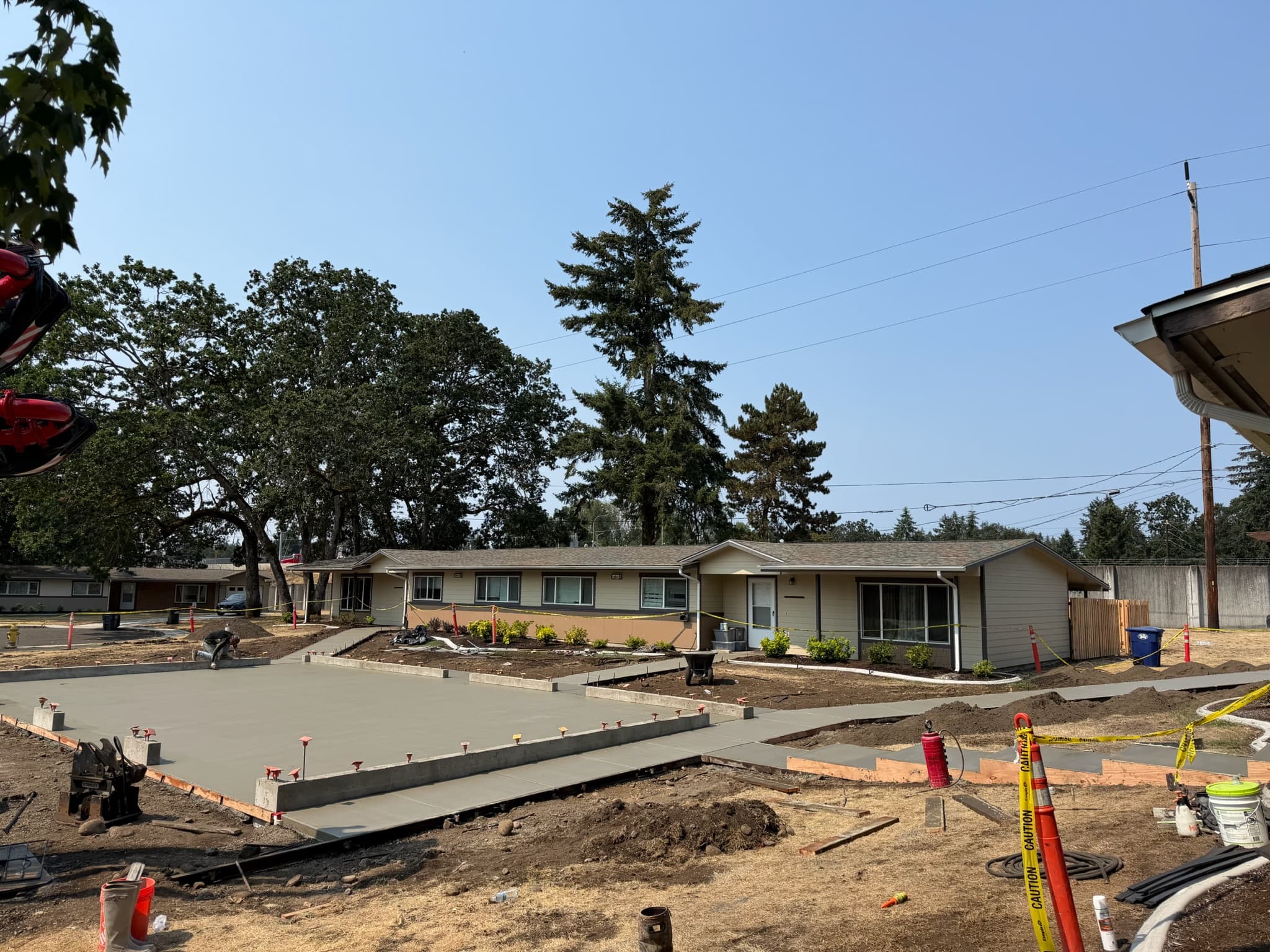 Concrete flatwork project 9