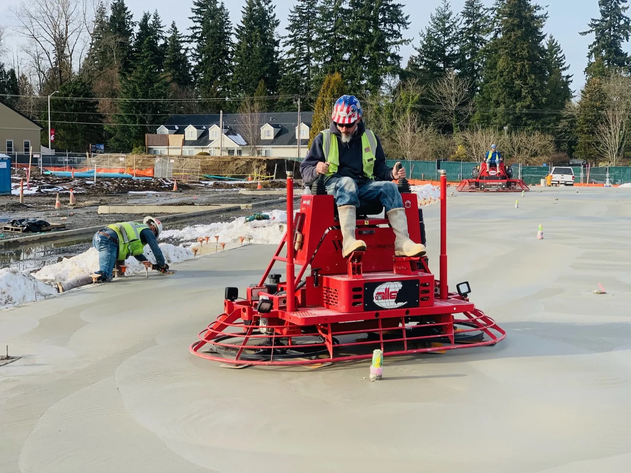Concrete flatwork services